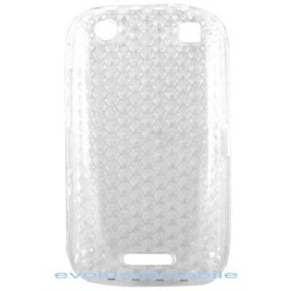 For the Blackberry Curve Touch 9380 phone Clear Gel cover case 