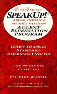 SpeakUp Learn to Speak Standard American English by Sam Chwat 1994 