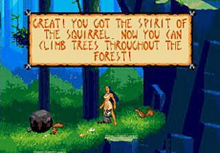 Pocahontas Sega Genesis, 1996