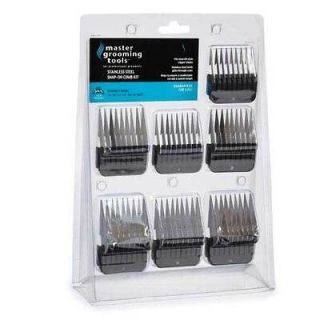   Steel A5 Blade UNIVERSAL Snap Clip on Guide Comb Kit 7pc SET*FIT Oster