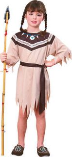 Child Small Girls Native American Indian Girl Princess Costume 