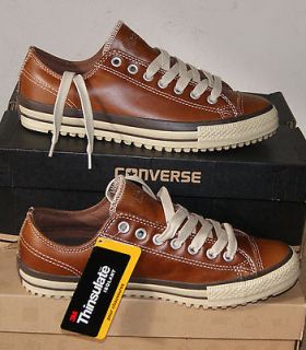 NEW AUTHENTIC CONVERSE ALL STAR LEATHER BOOT LOW PINECONE W THINSULATE 