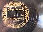 FREDDIE ROSE So Tired TENOR PIANO Brunswick VICTROLA 78 RPM Record