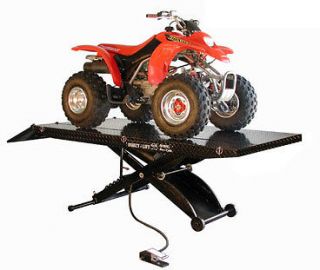 Direct Lift Motorcycle ATV Air Lift Table W/Free Vise 48 Wide Great 