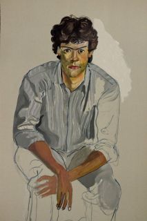 Alice Neel YOUTH Original Hand Signed Art Lithograph Rare American 