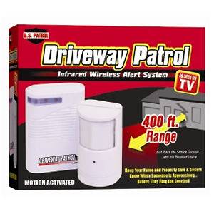 Driveway Patrol Security Alarm Wireless Motion Sensor