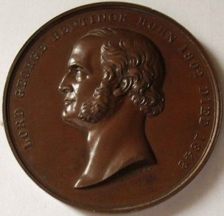 1848 Lord George Bentinck Memorial Medal British Historical Medal 
