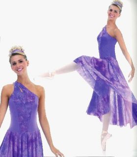 BREATHE Lyrical Sparkle Skirting Dance Dress Ballet Costume CXS,CS,6X7 