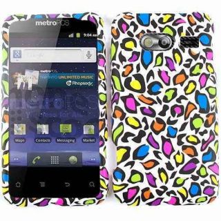   Leopard Print Skin Protector Hard Cover Case for HUAWEI Activa M920