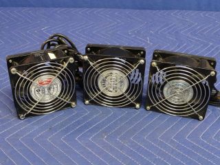 Lot of 3 AC 115V NMB, Dayton, and Multicomp Fans Mfg A43