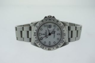 ROLEX EXPLORER II C.2000 STAINLESS STEEL AUTOMATIC WATCH DATE 