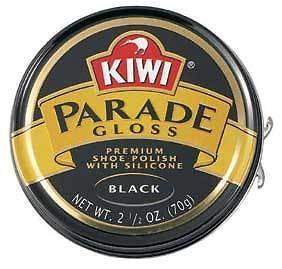 KIWI PARADE GLOSS Large 2.5 oz. Shoe & Boot Polish Paste Wax Military 