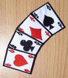 Ace Full Tilt Poker Casino PokerStars Pro VEgas iron cap Shirt Patch