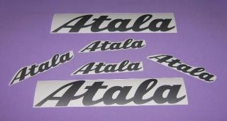 ATALA rub on stickers set