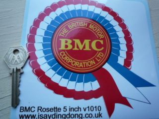 BMC Rosette Stickers Austin Morris Mini Healey 3000