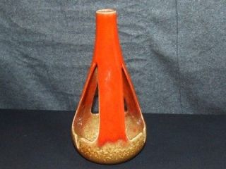 Vintage 60s Mid Century Modernist Ceramic Ashtray Vase or Chimney 