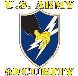 ASA ARMY SECURITY AGENCY MILITARY CAR WINDOW DECAL