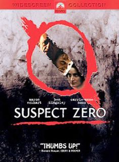 Suspect Zero DVD, 2005, Widescreen Collection