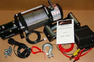 Winchtec 9500lb 12V Electric Recovery Winch ATV Towing Tow Off Road 