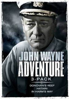 John Wayne Adventure 3 Pack DVD, 2012, 3 Disc Set