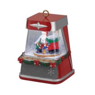 Gold Label Retro LED Snow Globe Jukebox Ornament,Tabletop or Christmas 