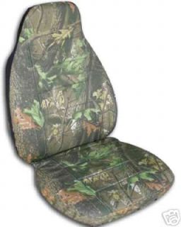 FORD RANGER CAR SEAT COVERS BLACK/ REAL TREE CAMO COMBINATION 60/40 HI 