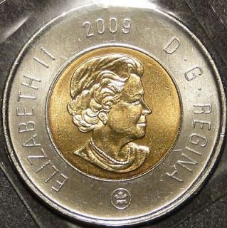 Canada 2009 Toonie $2 Dollar Coin