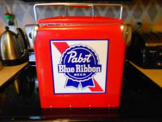 Retro Pabst Blue Ribbon Beer Cooler NIB, Retro Style Old School