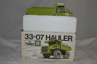   NZG #163 Terex GM 33 07 Hauler Dump Rock Truck, Mint Boxed, 140 Scale
