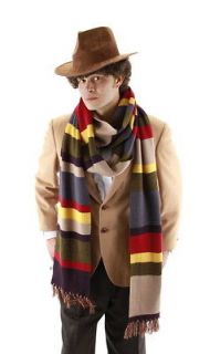 Doctor Who 4th Doctor Knitted 12 Foot Long Scarf Authentic Licensed 