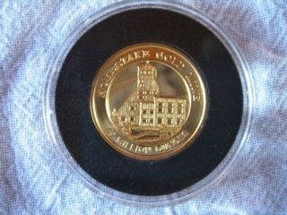 South Dakota Homestake Gold Mine Comm GOLD Coin from the Last Gold 