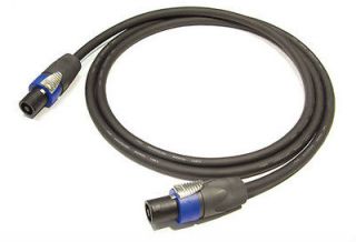 FT PRO SPEAKON PATCH SPEAKER CABLE CORD 12AWG WITH NEUTRIK NL4FX 