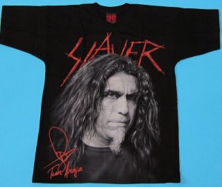 Slayer   Tom Araya Special Collection T shirt NEW