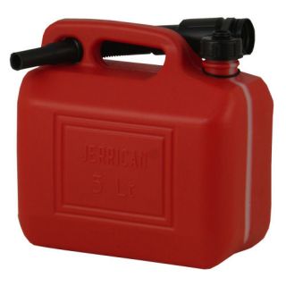 JERRY CAN, PLASTIC, DIESEL, PETROL, UN APPROVED, 5L