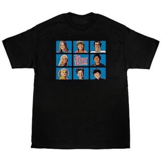 New Authentic The Brady Bunch Family Squares Mens T Shirt
