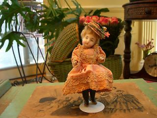   Doll French German ? 5.5 All Original Mignonette Dollhouse Doll