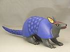 Armadillo ALEBRIJE Oaxaca wood carving 20 long including the tail