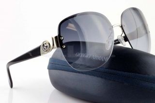 New Authentic Giorgio Armani Sunglasses GA 755 EEIJJ Light Gold 