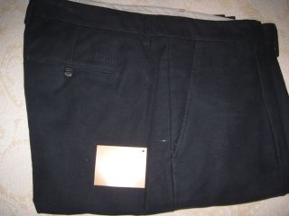 NWT Barbour Pants Moleskin 34 Navy Relax fit