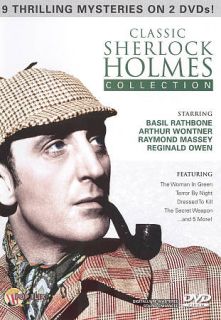 The Classic Sherlock Holmes Collection DVD, 2009, 2 Disc Set