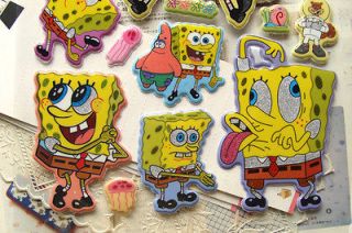 New Lovely SpongeBob 3D Wall Stickers Decals Kids Room Decor Self 