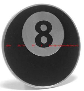 HBG0754AJ POOL SNOOKER BILLIARDS HALL 8 BLACK BALL SPORTS PEWTER BELT 