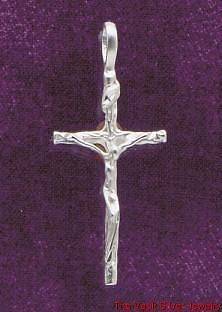 sterling silver crucifix in Jewelry & Watches