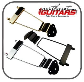 Trapeze Tailpiece, Jazz Archtop Guitar Bridge   SMS601