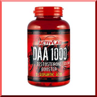 ActivLab DAA 1000mg x 120caps Aspartic Acid Anabolic Testosterone 