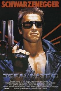 THE TERMINATOR Arnold Schwarzenegger MAXI POSTER **new