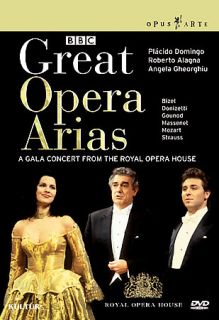 Great Opera Arias Concert With Domingo, Alagna, Gheorghiu DVD, 2008 