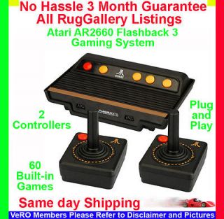 Atari AR2660 Flashback 3 Gaming System Console 60 Video Game 