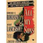ALL MY SONS 1948 DVD Edward G. Robinson, Burt Lancaster