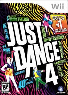 JUST DANCE 4 for nintendo WII    NEW RELEASE    NEW & FACTORY SEALED